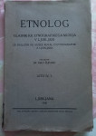 ETNOLOG, 4. LETO, 1, Niko Županič, 1930