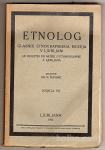 ETNOLOG + ETNOGRAF, 1934/1951