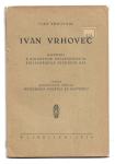 IVAN VRHOVEC - ŽIVLJENJEPIS IN BIBLIOGRAFIJA, Ivan Vrhovnik, 1933