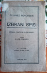 IZBRANI SPISI 3, Janez Mencinger, 1922 - uredil Josip Tominšek