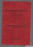 JESENICE - LETNO POROČILO MEŠČANSKE ŠOLE, 1940