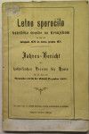 Katoliška družba, Kranjska, Letno sporočilo, 1870/1871, 1872