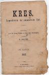 KRES - LEPOSLOVEN IN ZNANSTVEN LIST, Jakob Sket, 1882