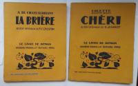 LA BRIERE in CHERI, A. de Chateaubriant in Colette Willy (dve knjižici
