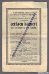 LJUBLJANA - CERKVENI KONCERT V STOLNICI, 1922