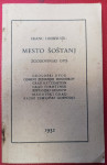 MESTO ŠOŠTANJ - ZGODOVINSKI OPIS, Franc Hribernik, 1932