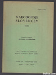 NARODOPISJE SLOVENCEV, Ivan Grafenauer, 1945