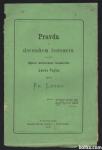 PRAVDA O SLOVENSKEM ŠESTOMERU, F. Levec, 1878