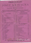 PTUJ - PETTAU - JOŽE KRAVANJA - CENIK, 1893