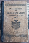 ŠEMATIZEM LAVANTINSKE ŠKOFIJE, ŠTAJERSKA, 2 x, 1915, 1916