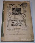 SLOVENSKE BALADE IN ROMANCE, 1912, 1955
