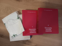 Slovenske narodne vezenine (2 knjigi)