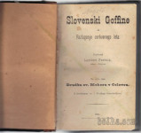 SLOVENSKI GOFFINE, 1881
