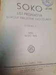 SOKO (SOKOL ) LIST SOKOLA KRALJEVINE JUGOSLAVIJE 1931