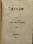Trije javni govori / Šuklje, Tavčar, Wiesthaler, 1876