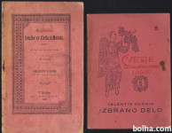 VALENTIN VODNIK - DVE KNJIGI, 1889/1935