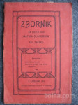 Zbornik - Matice slovenske - izdan leta 1912