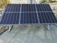 Podstavek za solarni panel sončne elektrarne