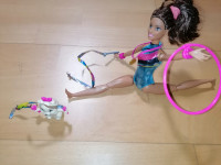 Barbie puncka gimnasticarka
