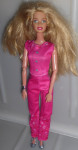 Dolgolasa gibčna barbika 2-delni obleki kot v filmu Barbie