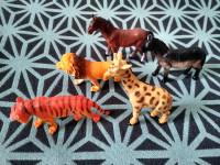 Figurice živali (lev, tiger, žirafa, konj, osel)