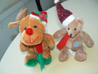 Mehka igrača - Jelenček Rudolf in medvedek