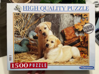 Clementoni PUZZLE 1500 kosov, kužki.