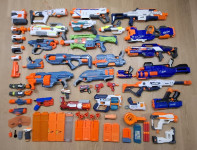 Komplet NERF & XSHOT pištol