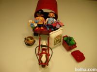 Playmobil Kočija s Belo-Rjavim konjem