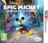 Disney Epic Mickey Power of Illusion - igra v nemščini (3DS) - rabljen