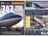 Razširitev za MS Flight Simulator 2004: 747-200,PC CD-ROM,knjiga300str