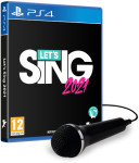 Lets Sing 2021 Single Mic Bundle (PS4) - novo