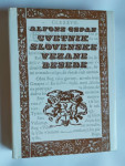 Cvetnik slovenske vezane besede I in II (Alfonz Gspan)