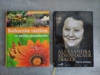Knjigi Balkonske rastline in velike posodovke
