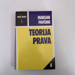 Marijan Pavčnik: Teorija prava (zbirka Pravna obzorja 8)