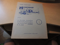 NARODNE PESMI 1 P. RANČIGAJ SAMOZALOŽBA LJUBLJANA 1937