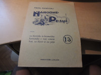 NARODNE PESMI 13 P. RANČIGAJ SAMOZALOŽBA LJUBLJANA 1938