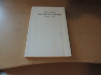 POLITIČNI ZAPISKI 1971-1972 B. ZUPANČIČ PARTIZANSKA KNJIGA 1975
