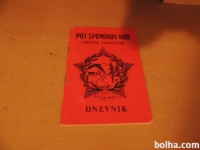 POT SPOMINOV NOB OBČINE HRASTNIK DNEVNIK POTI PD HRASTNIK 1975