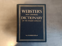 Zgodovinska knjiga Webster's New Universal... 1977