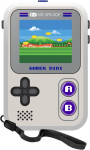 Gamer Mini Classic prenosna igralna konzola s 160 igrami sivo-vijoličn