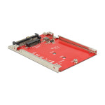 2,5-palčni pretvornik U.2 SFF-8639 > M.2 NVMe ključ M - 7 mm