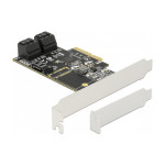 5-portna SATA PCI Express x4 kartica - nizkoprofilna oblika