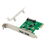 Conceptronic EMRICK PCIe kartica 2x USB-A