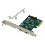 Conceptronic EMRICK13G PCIe kartica 2x USB-C 3.2 Gen2 10Gbps
