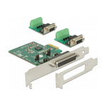 Kartica PCI Express x1 na 2 x serijska RS-422/485, zaščita ESD, opcijs