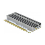Kartica PCI Express x16 (x4 / x8) na 1 x NVMe M.2 Key M z LED osvetlit