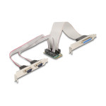 Mini PCIe I/O PCIe polne velikosti 1 x vzporedni, 2 x serijski RS-232