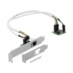 Mini PCIe V/I PCIe polovične velikosti 1 x RJ45 Gigabit LAN nizek prof
