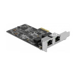 Omrežna kartica PCI Express x2 2,5 gigabitni LAN 2 x RJ45 RTL8125